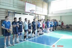 2-ой турнир серии "Волейбольная весна 2009". Построение.